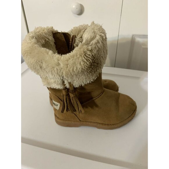 Boots‎ Girls Makalu California Tan 11 M Very Nice Faux Fur Inside - Picture 6 of 7